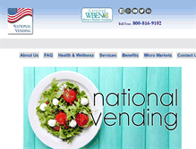 Tablet Screenshot of nationalvending.com